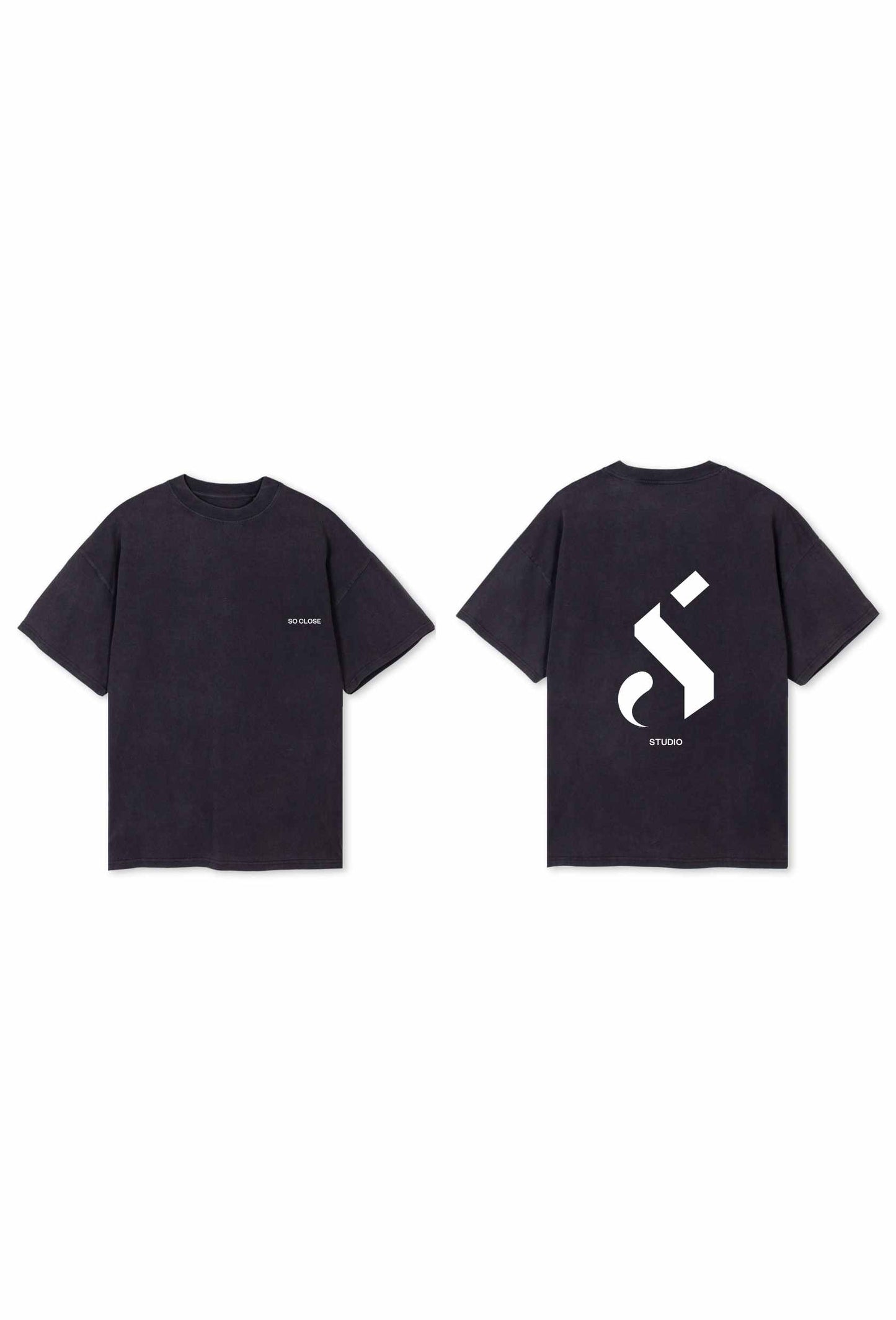 Heavyweight Washed gray t-shirt - "S"