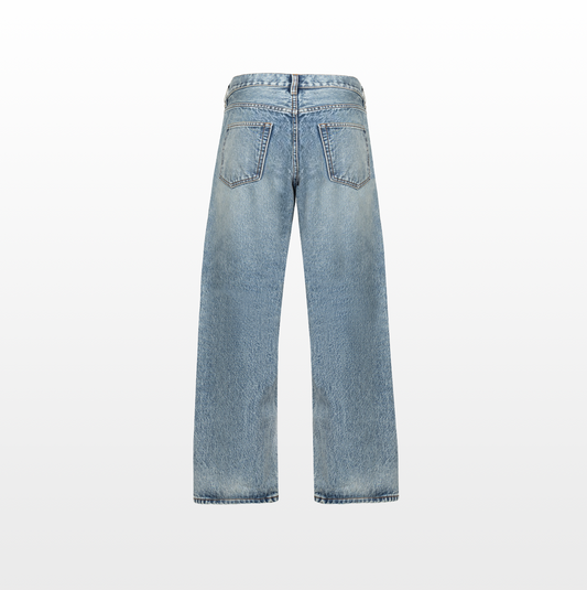 BLUE LOOSEFIT JEANS. UNISEX