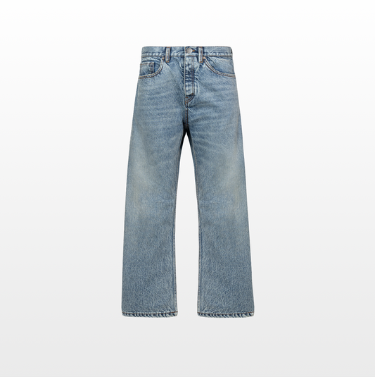 BLUE LOOSEFIT JEANS. UNISEX