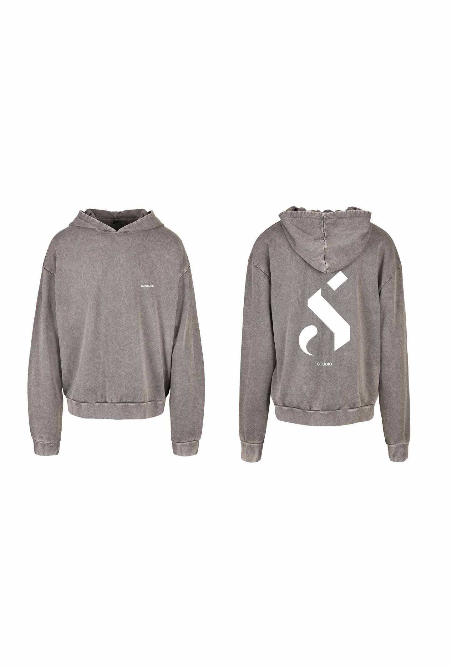 Lightweight asphalt hoodie - "S"