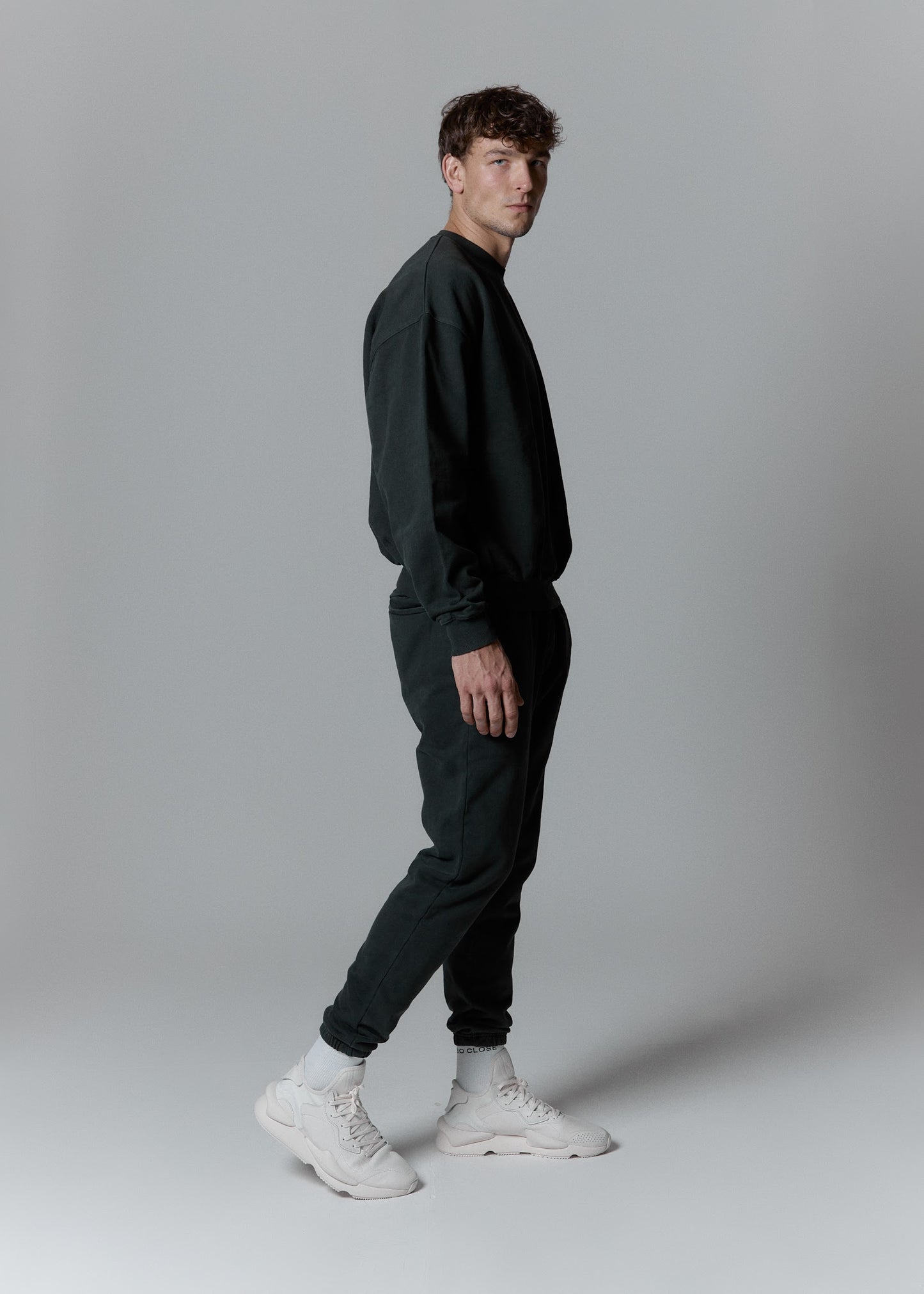 Heavyweight Washed gray pants