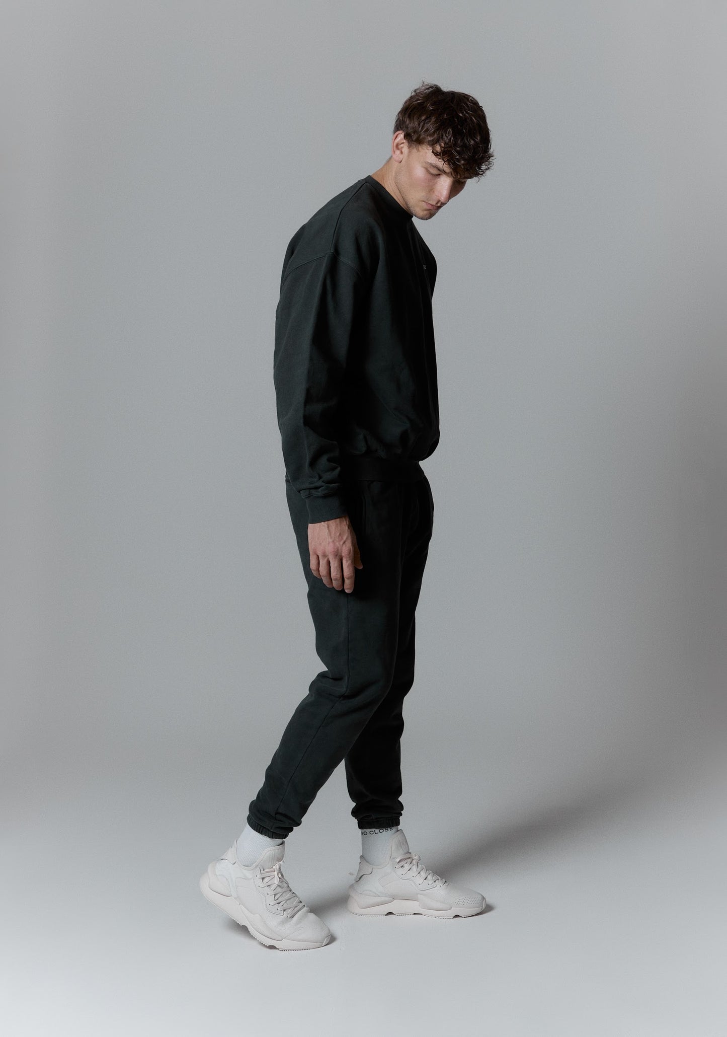 Heavyweight Washed gray pants