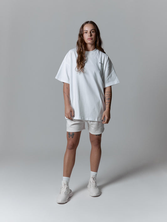 Heavyweight White t-shirt - "S"