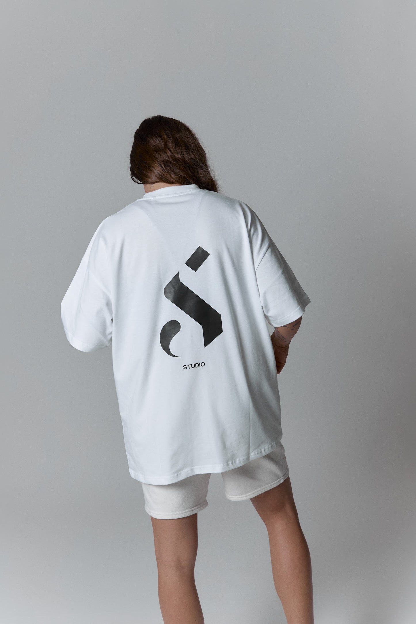 Heavyweight White t-shirt - "S"