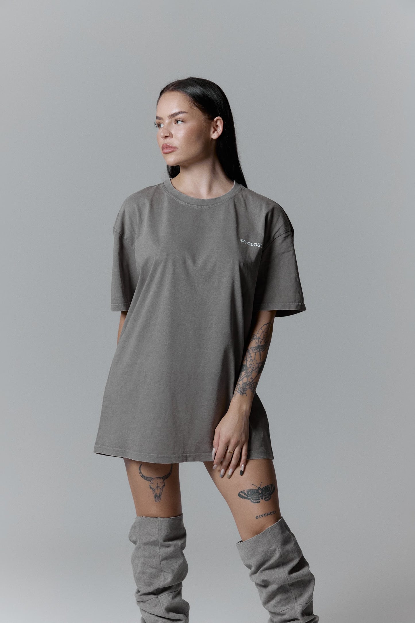 Lightweight Asphalt t-shirt - "S"