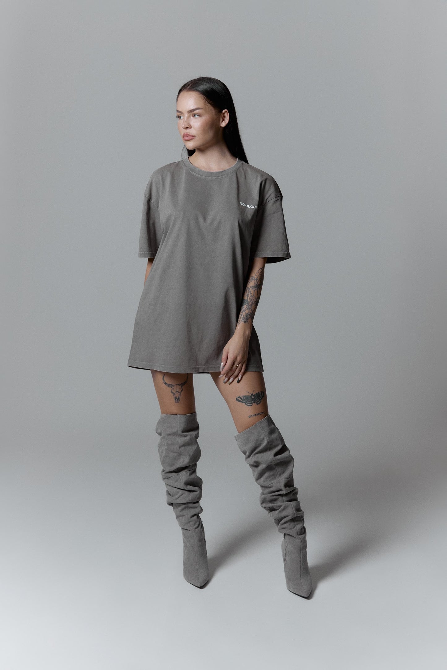 Lightweight Asphalt t-shirt - "S"