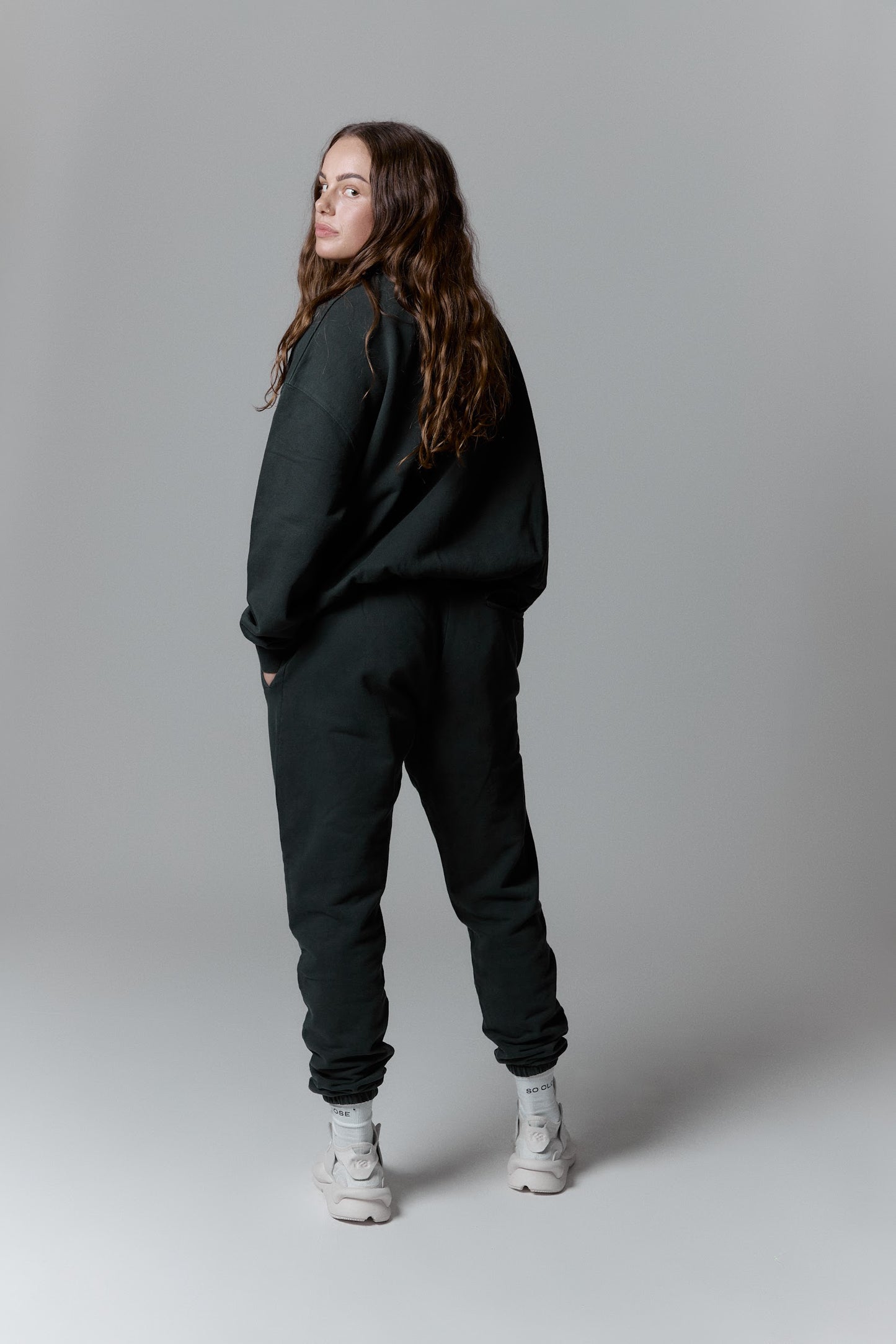 Heavyweight Crewneck grey - "By S"
