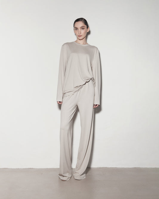 LONGSLEEVE. BÉŽOVÝ