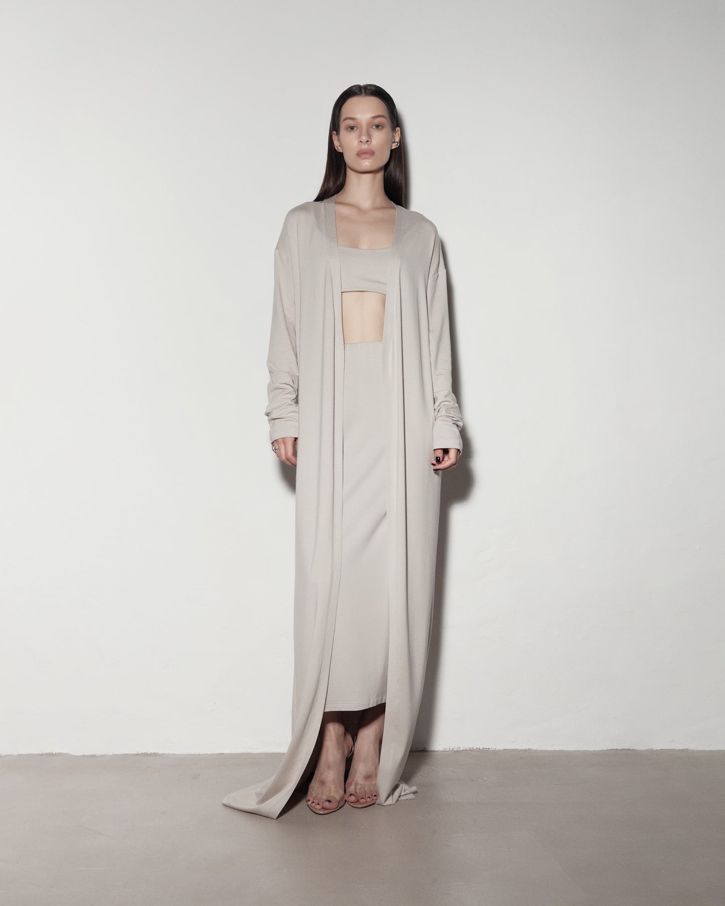 KARDIGAN. Beige