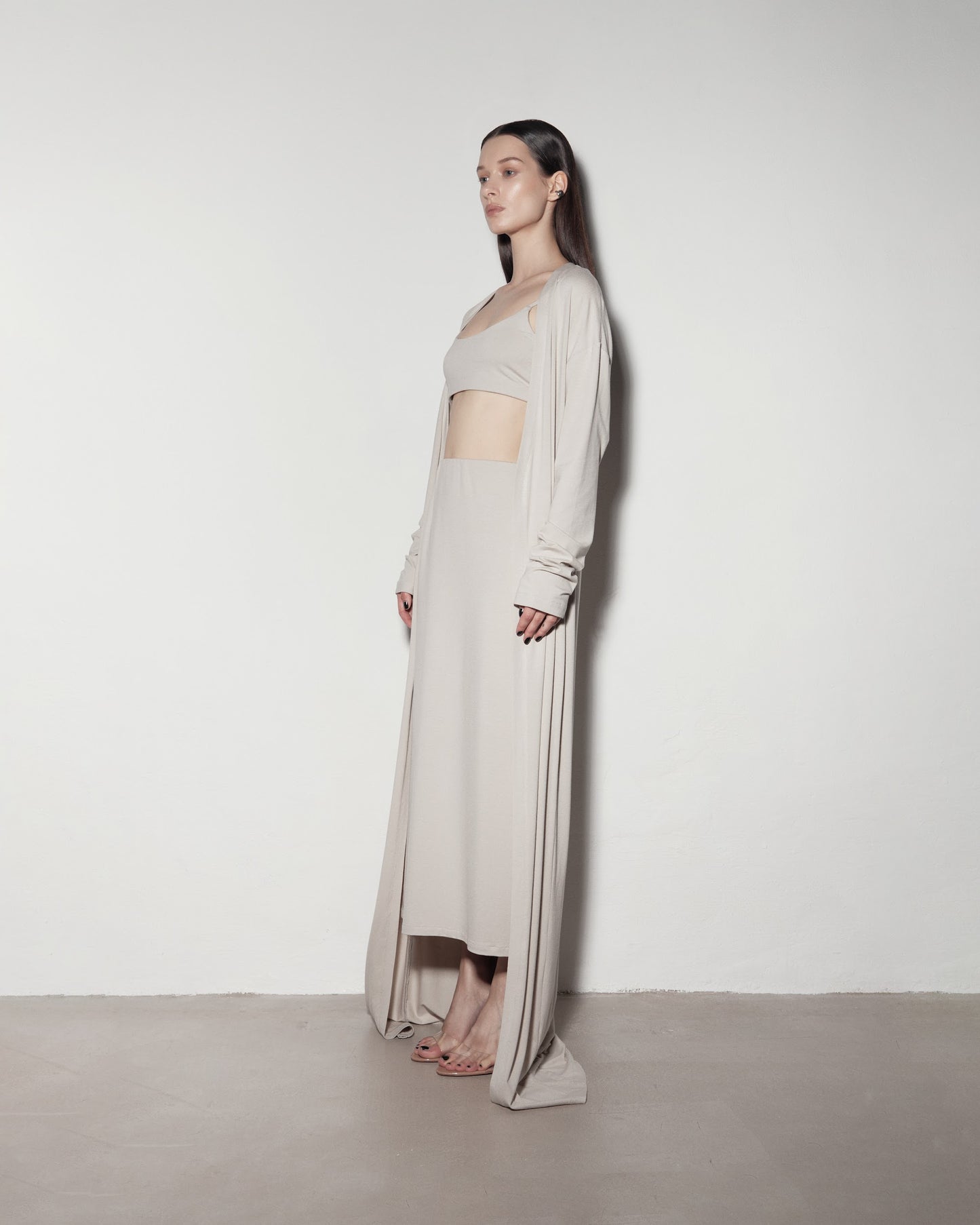 KARDIGAN. Beige