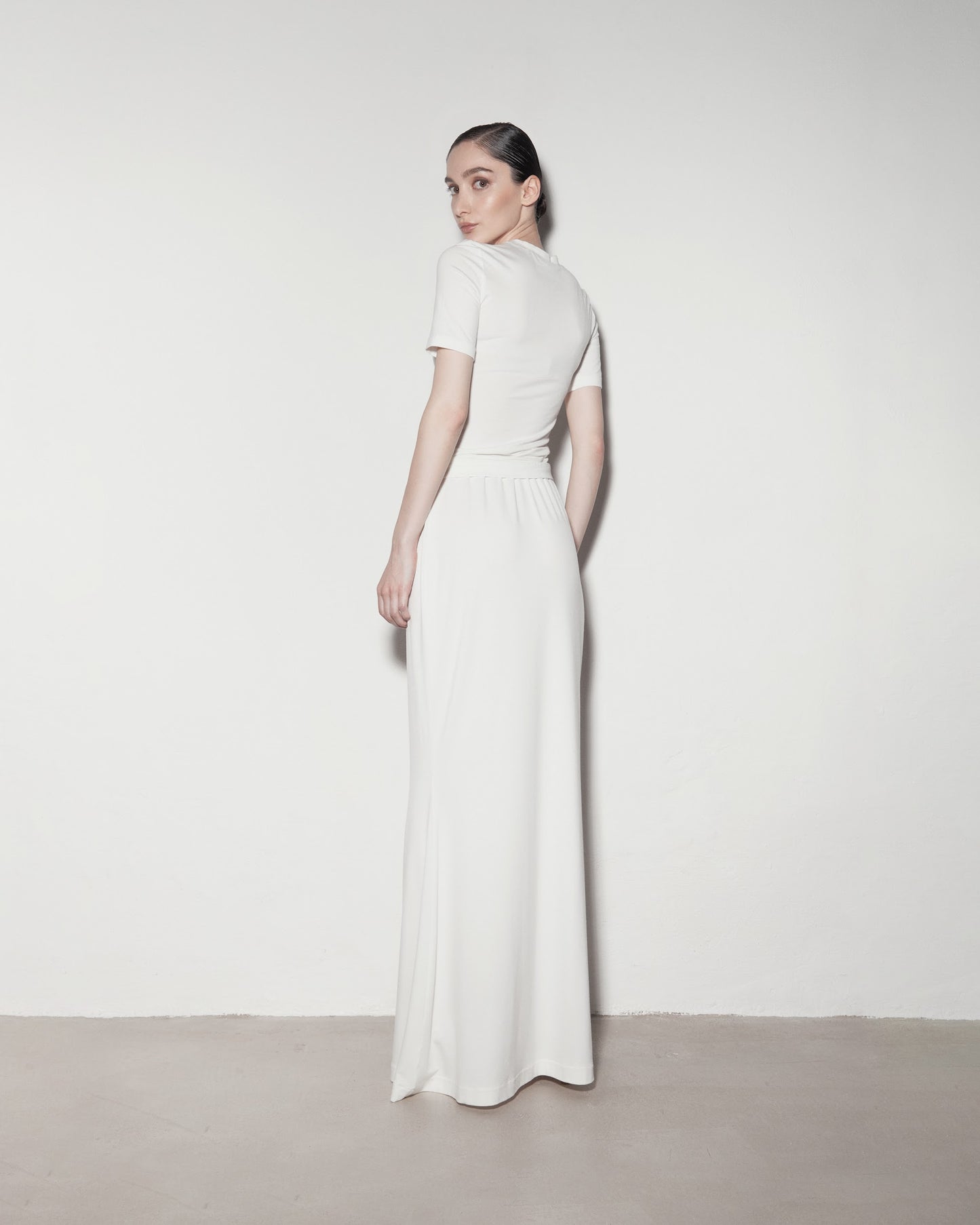 Max skirt. WHITE