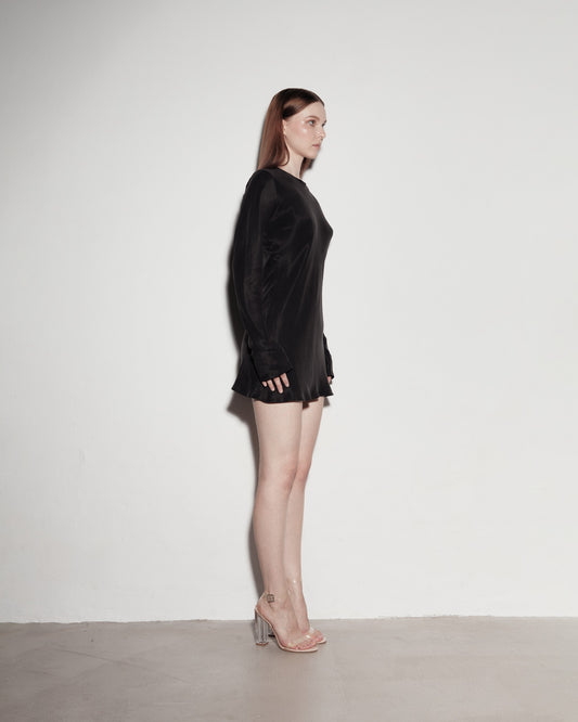 "BLACK" MINI ŠATY. Black