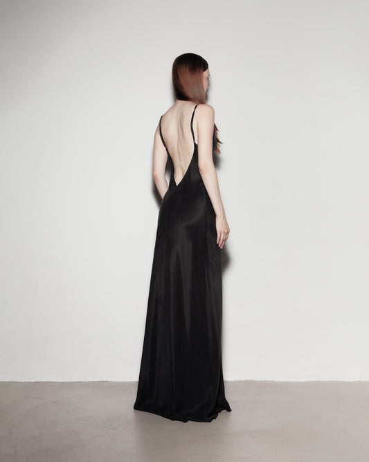 "BLACK" MAXI ŠATY. Black