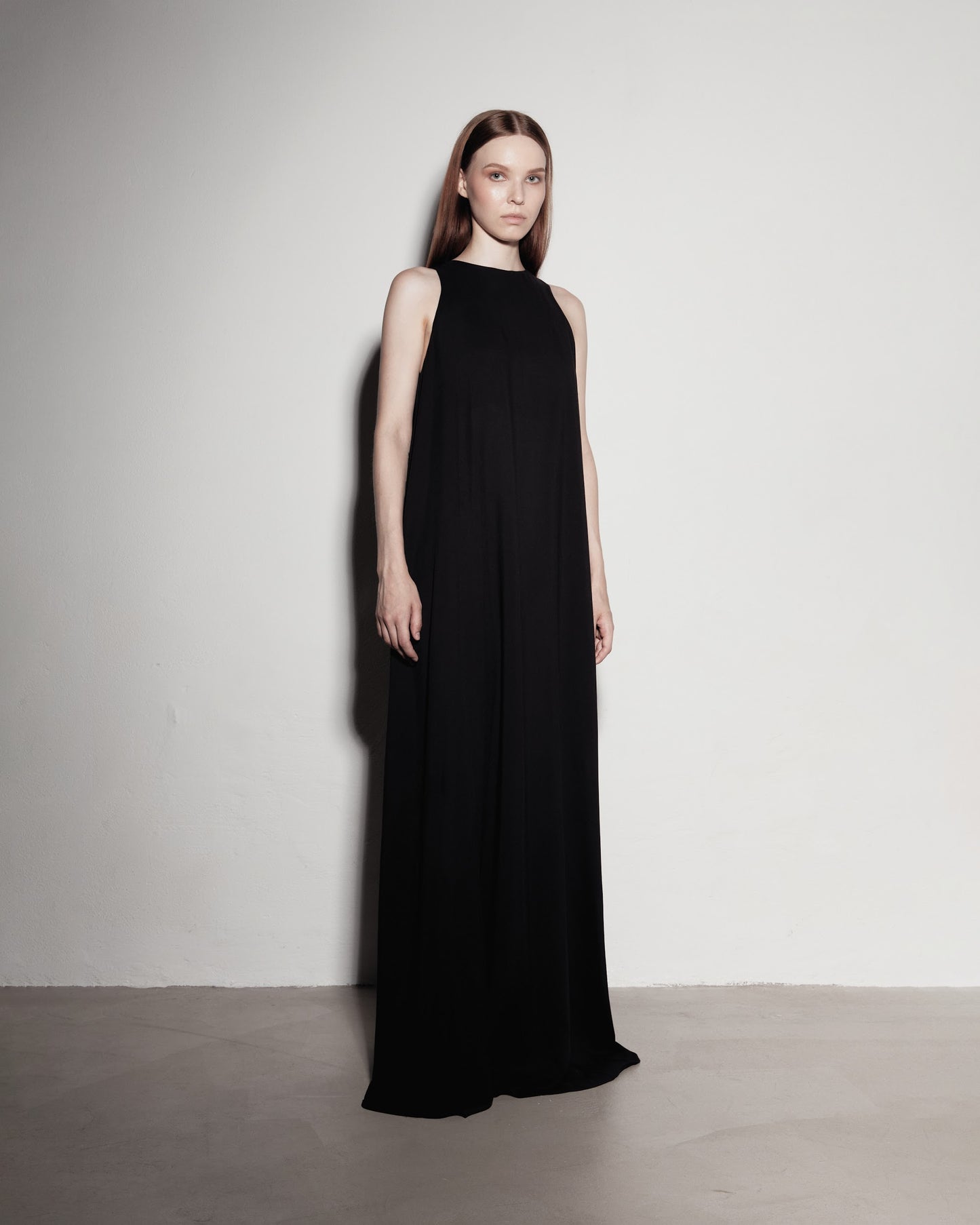 Loose MAXI dress. Black