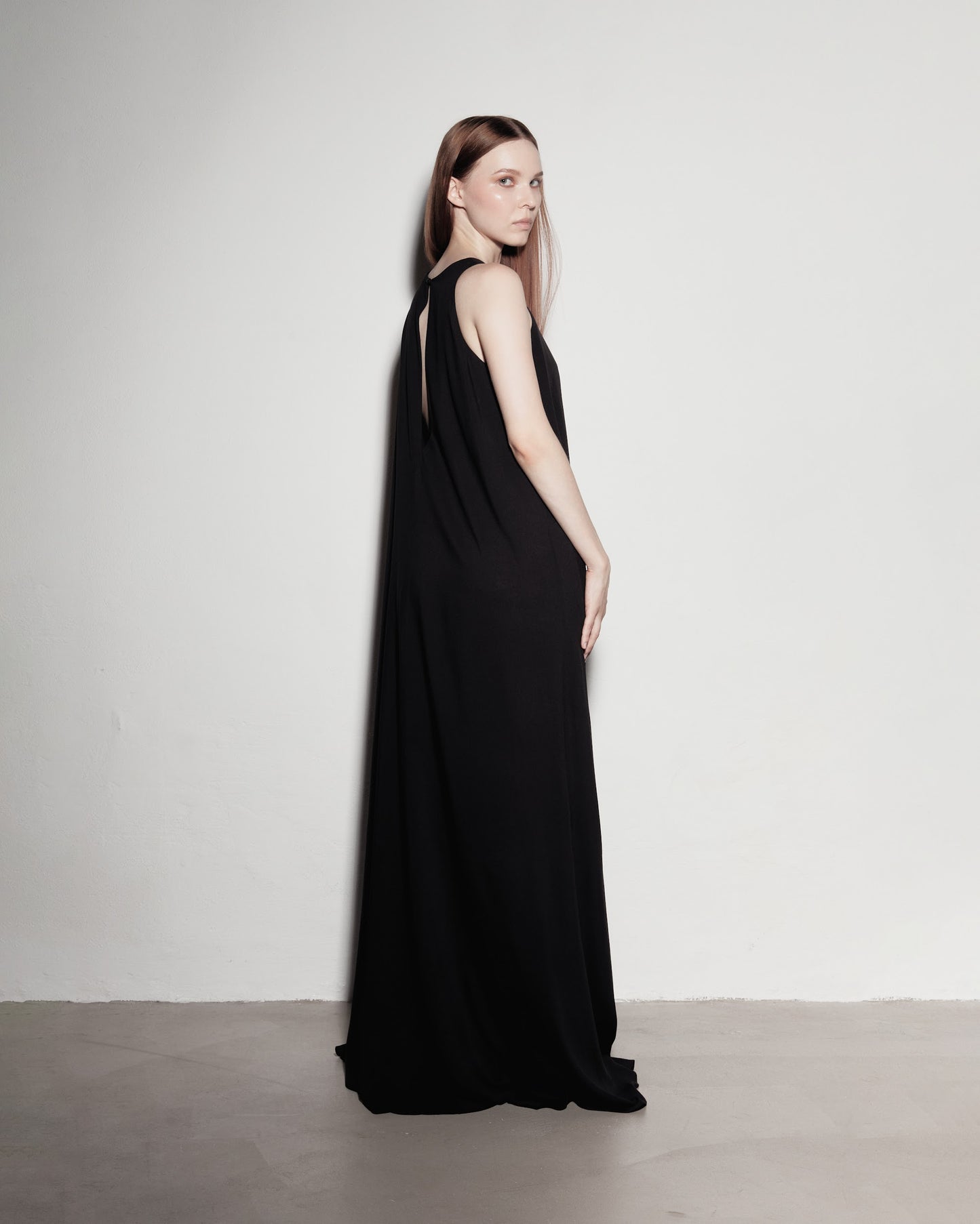 Loose MAXI dress. Black