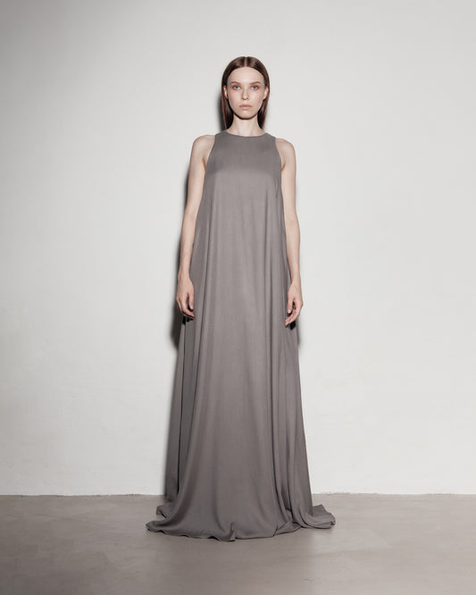 Loose MAXI dress. Gray