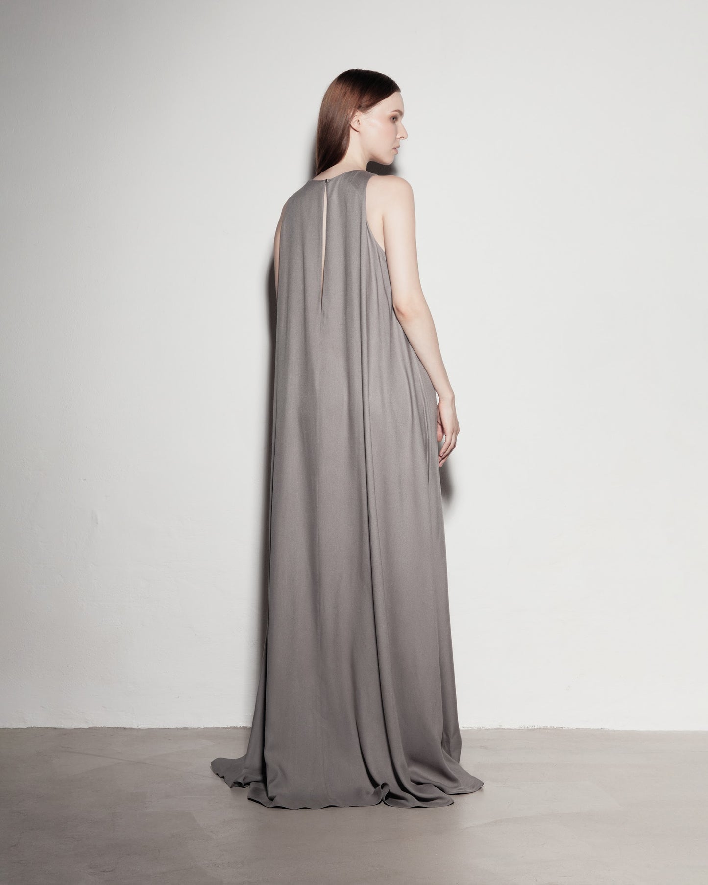 Loose MAXI dress. Gray