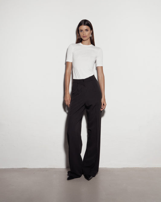 Classic pants. Black