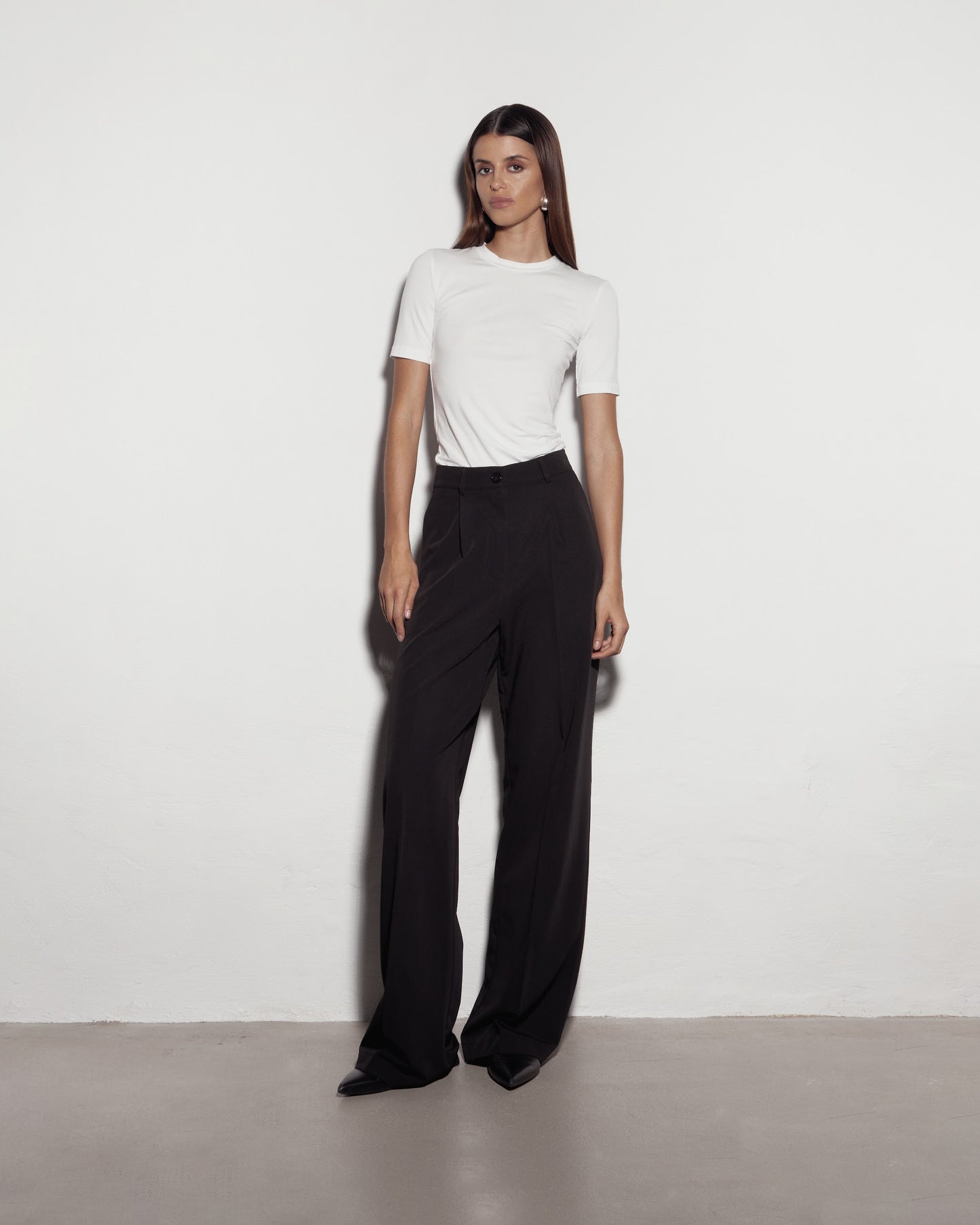 Classic pants. Black