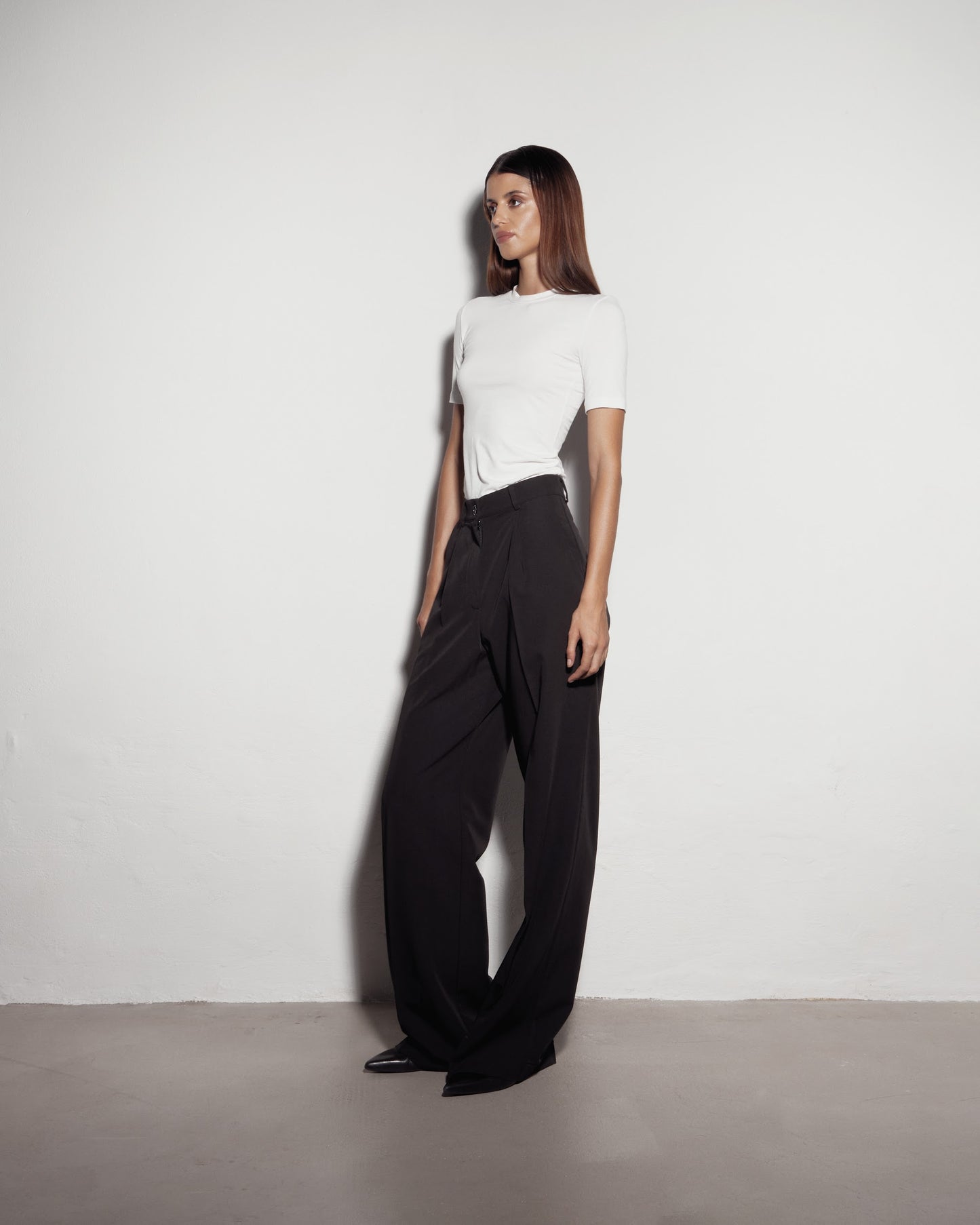 Classic pants. Black