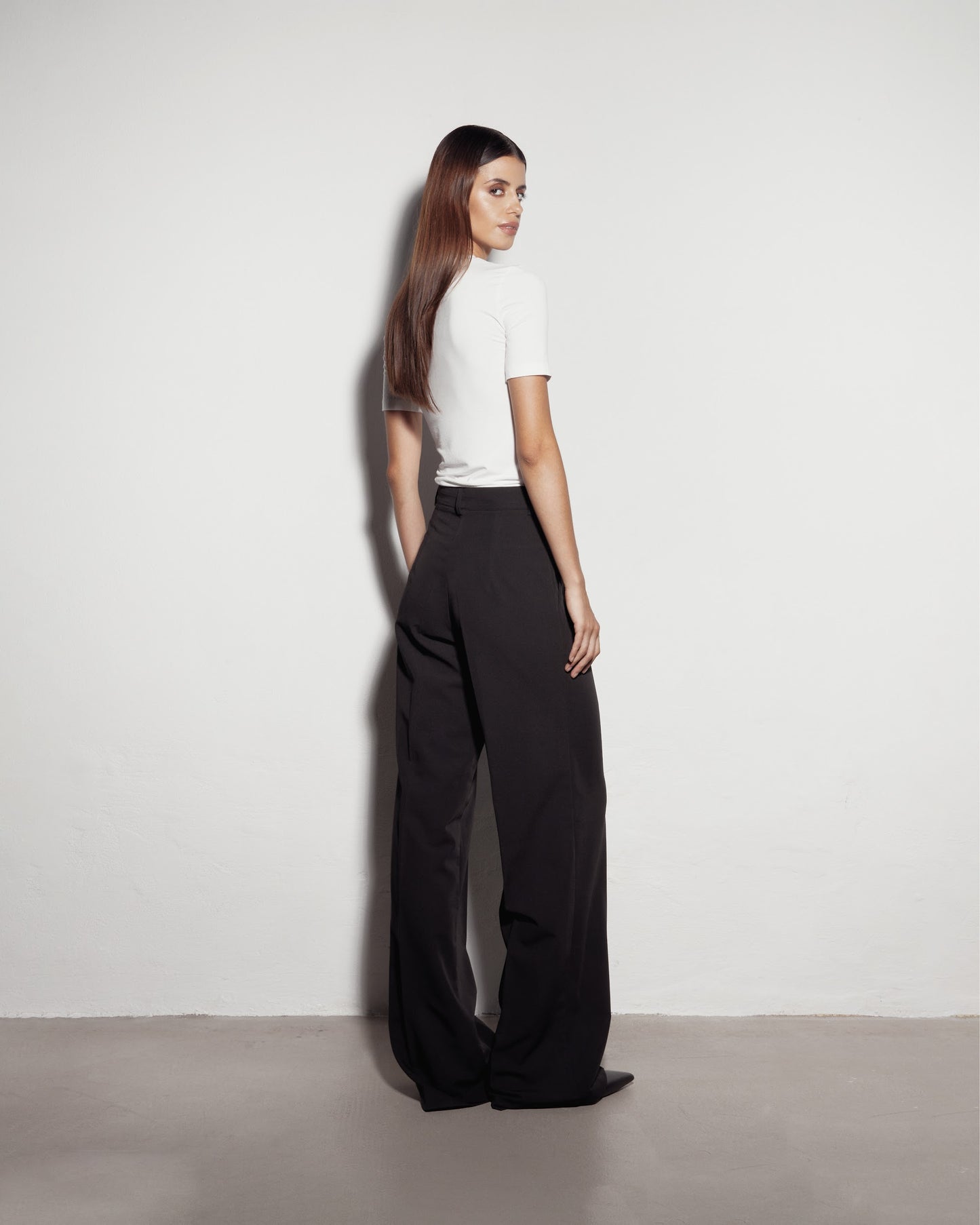 Classic pants. Black