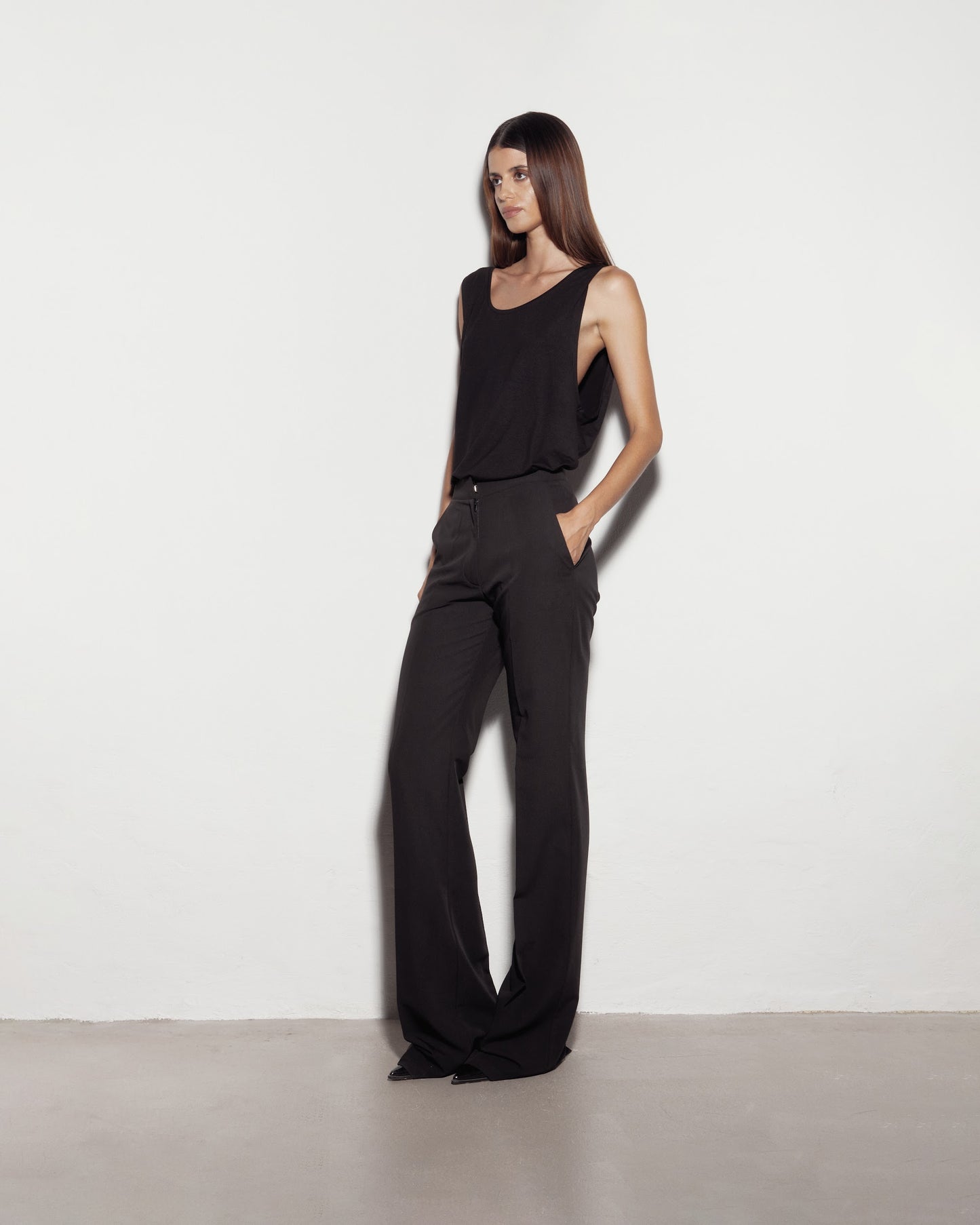 Elegant pants. Black