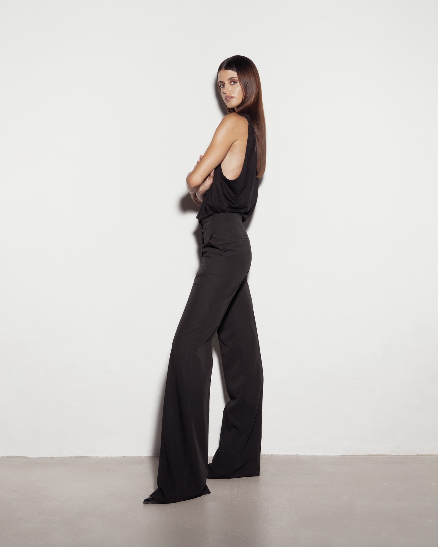 Elegant pants. Black