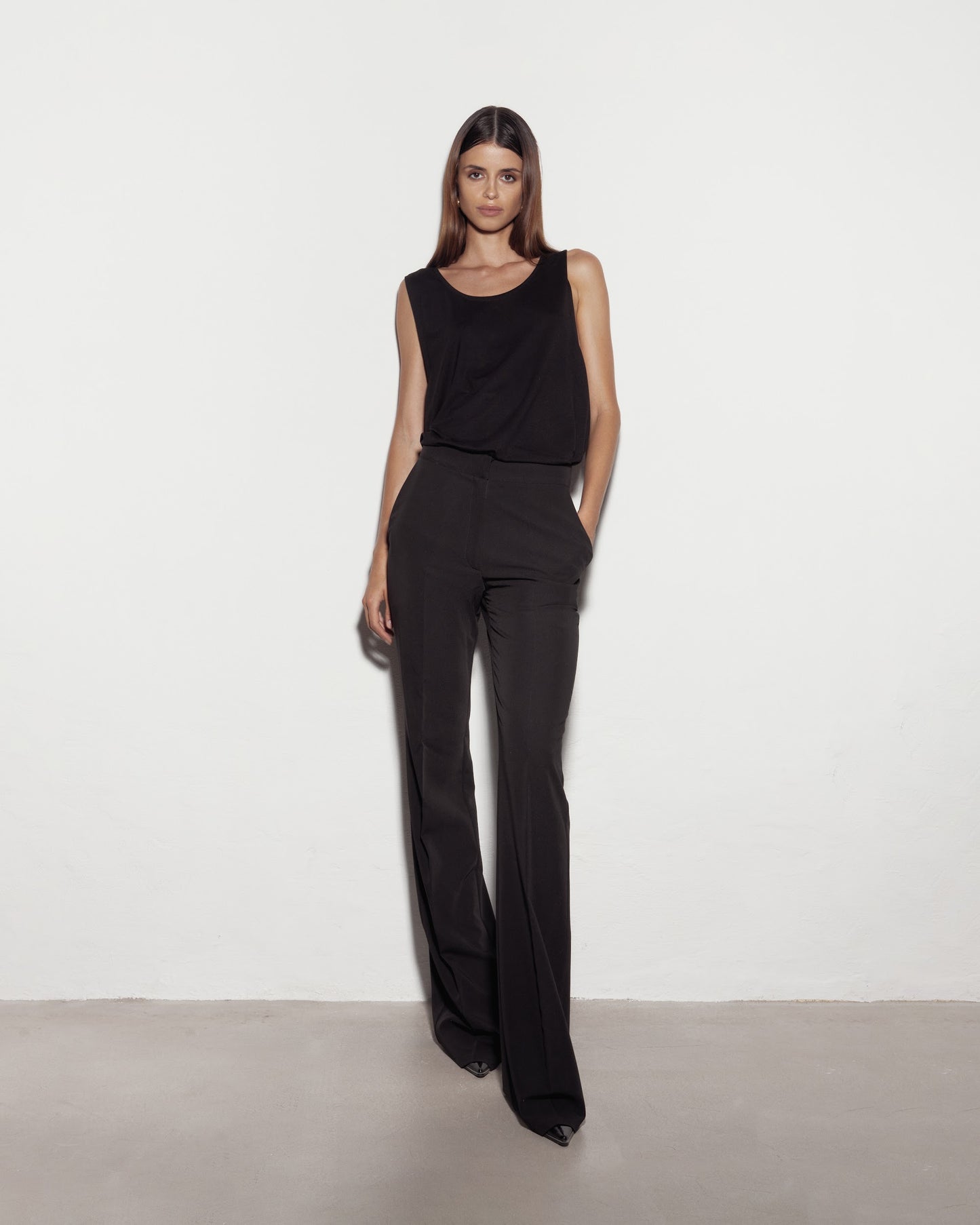 Elegant pants. Black