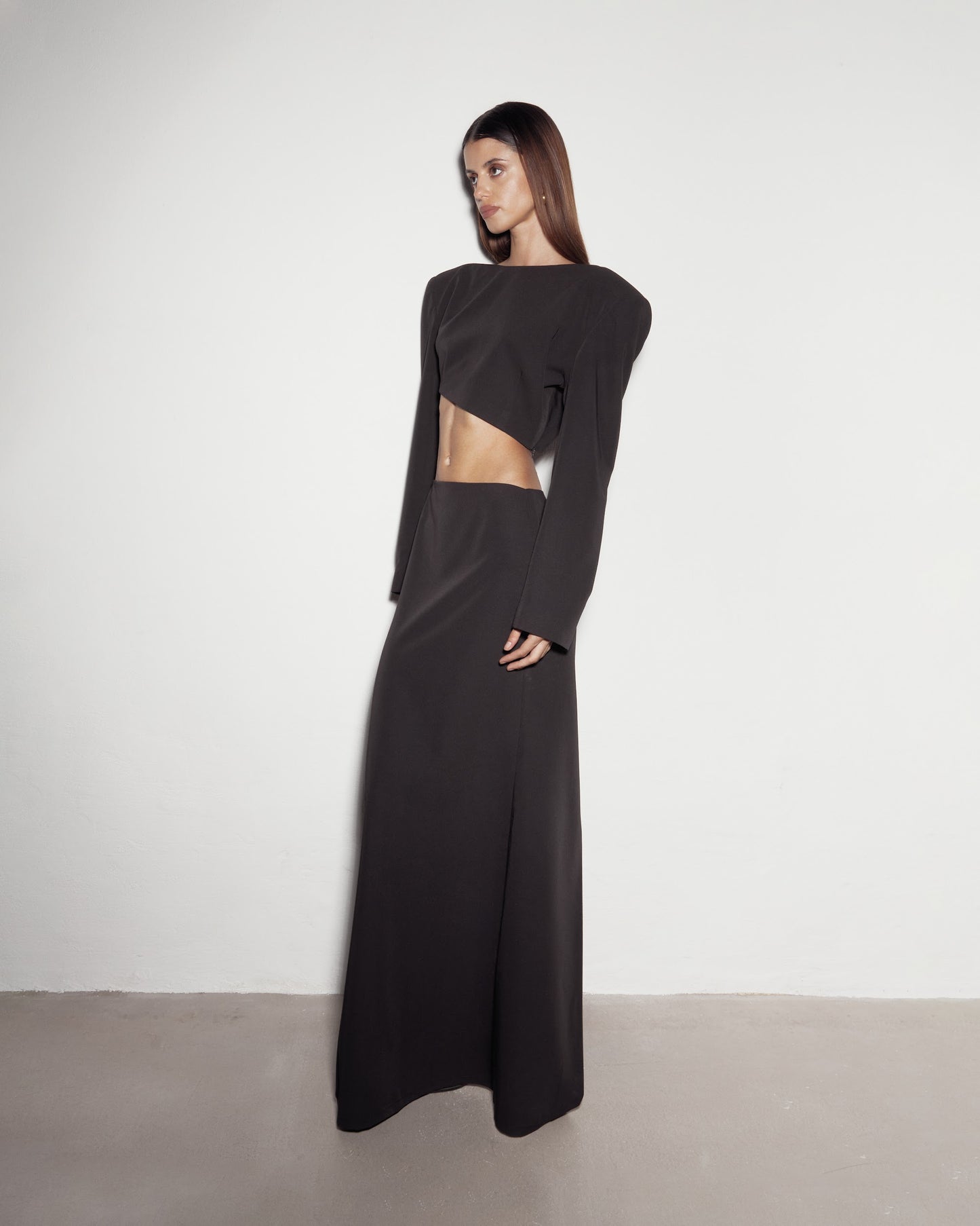 ASYMETRICKÝ SET. ČERNÝ | HNĚDÝ | BÉŽOVÝ