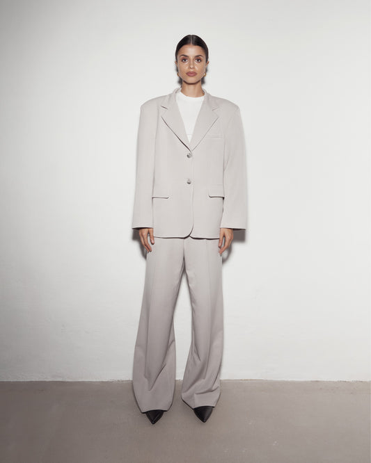 OVERSIZED SAKO. Beige