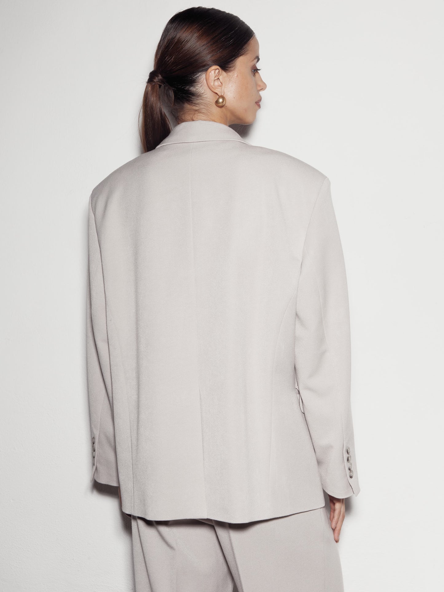 OVERSIZED SAKO. Beige