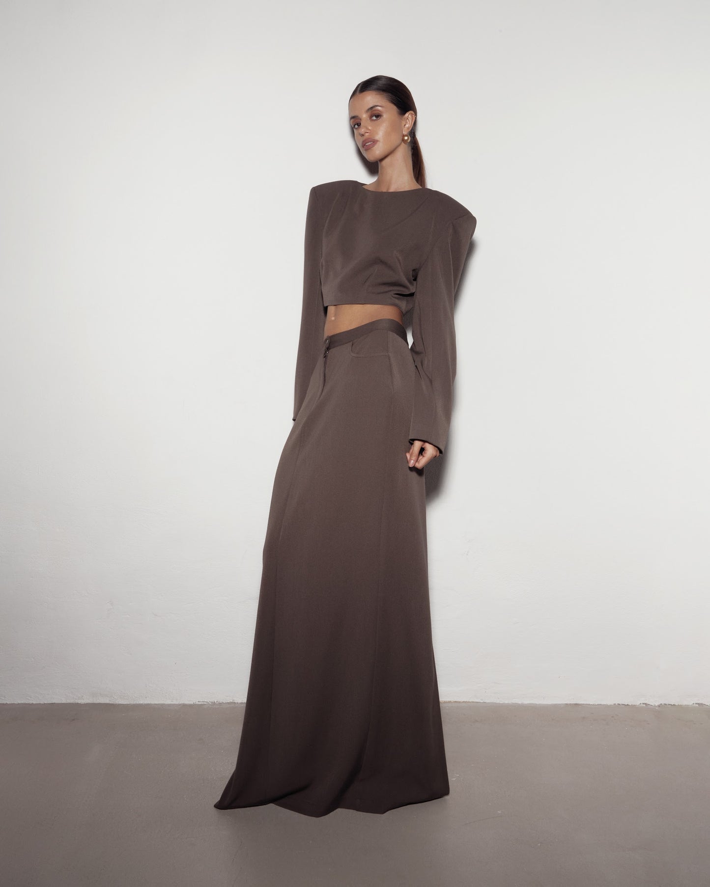"DAILY" Max skirt. Brown
