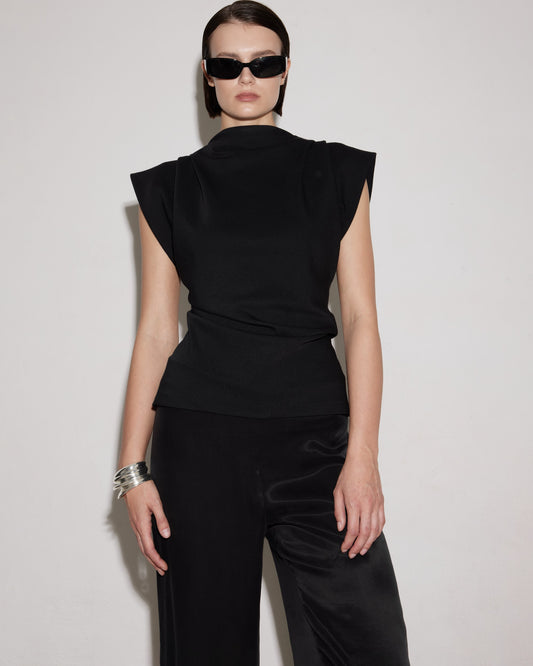 SOIRÉE TOP. CLASSIC BLACK