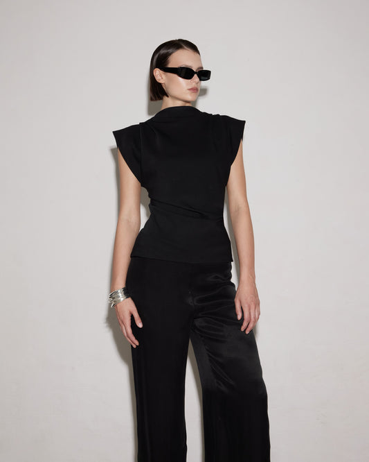 SOIRÉE TOP. CLASSIC BLACK