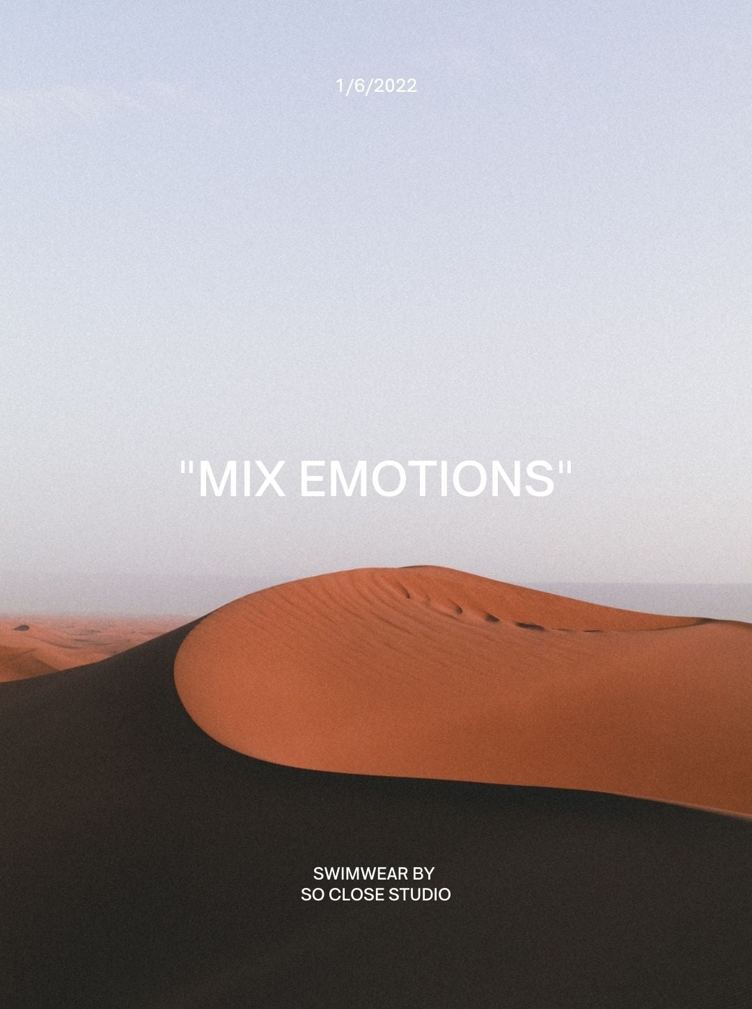 "Mix Emotions" swimsuit