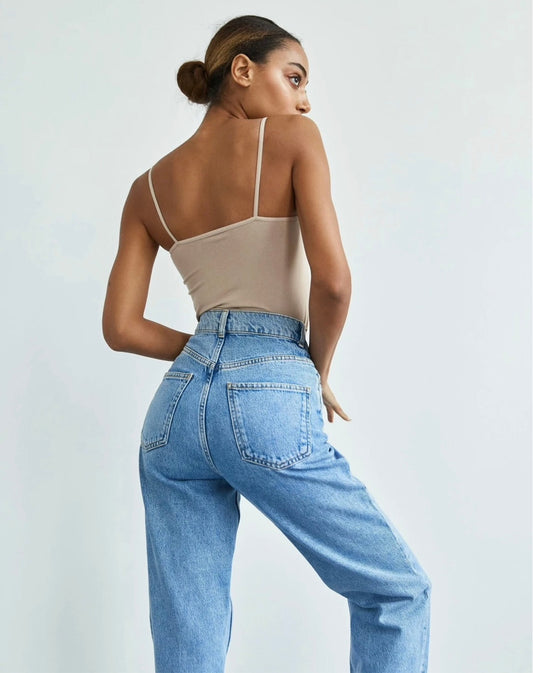 String top & Leggins Set - Sand Beige