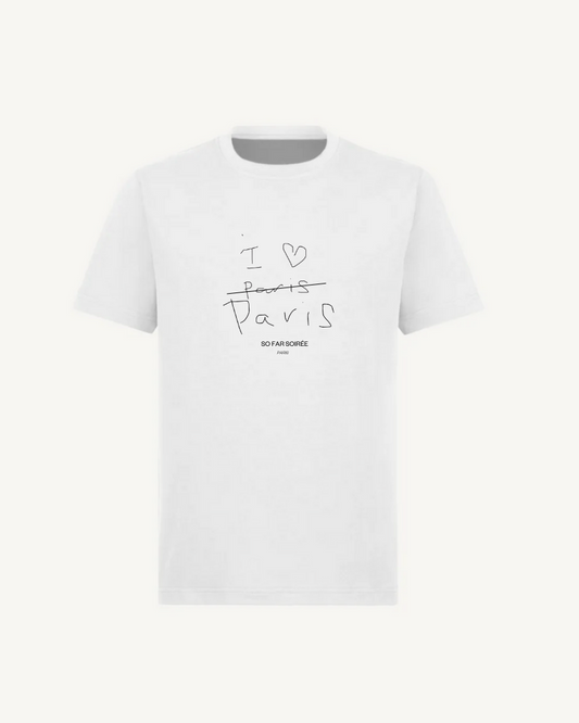 "PARIS” Cotton T-Shirt by D.