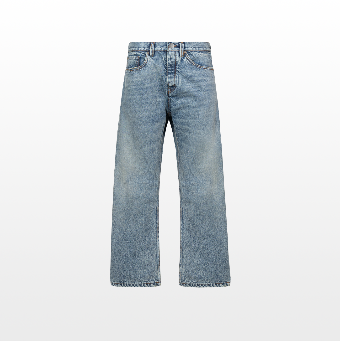 BLUE LOOSEFIT JEANS. UNISEX
