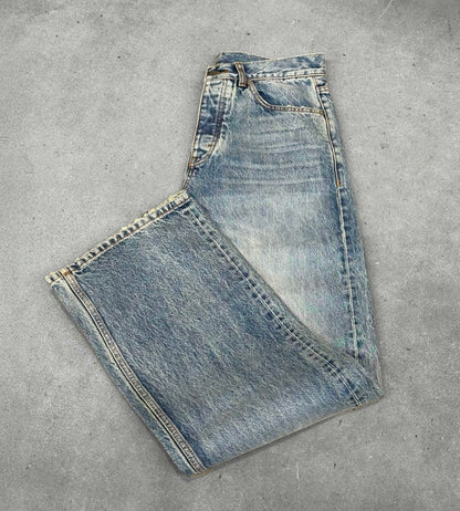BLUE LOOSEFIT JEANS. UNISEX