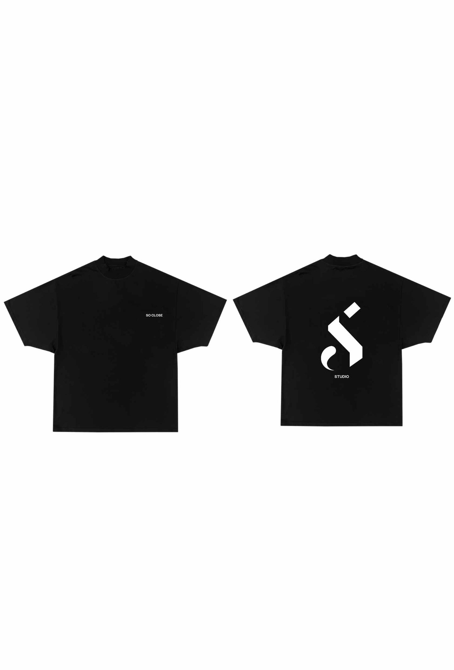 Heavyweight Black t-shirt - "S"