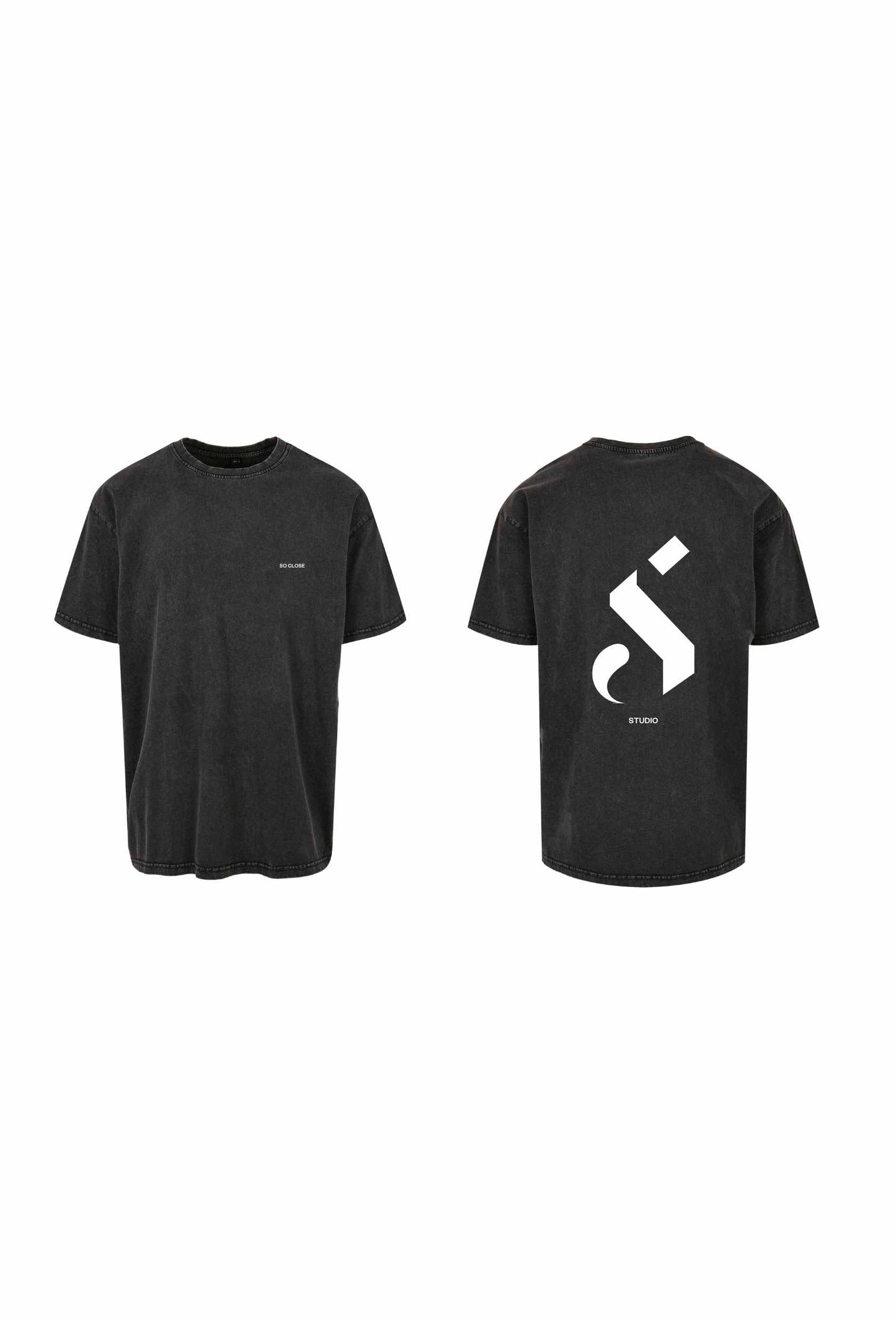 Lightweight Vintage black t-shirt - "S"