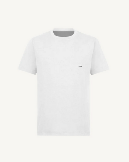 SO FAR Signature Cotton T-Shirt | WHITE