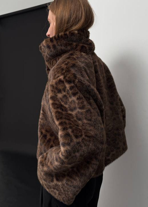 FAUX-FUR COAT. LEO