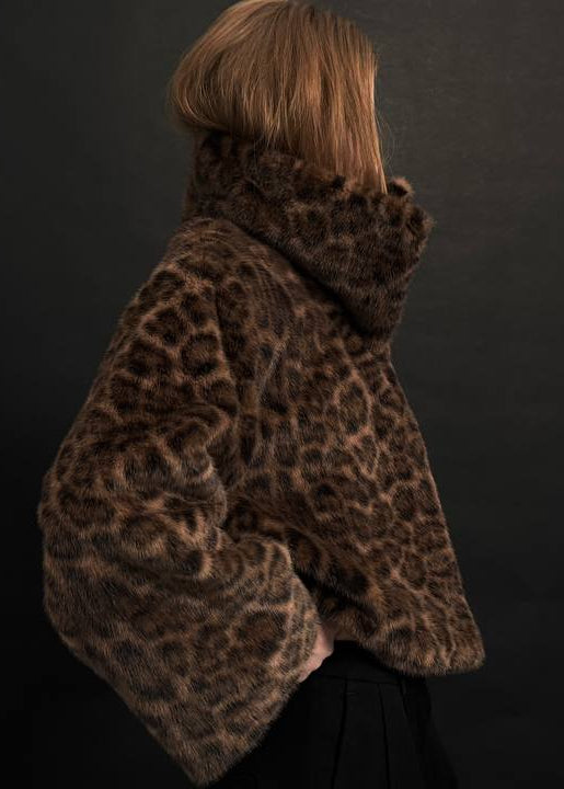 FAUX-FUR COAT. LEO