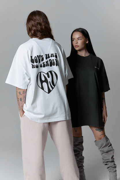 Heavyweight Black t-shirt - "LHNG"