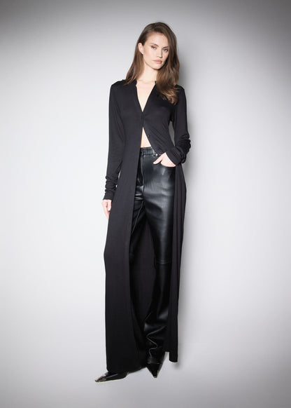 90’S CARDIGAN. BLACK