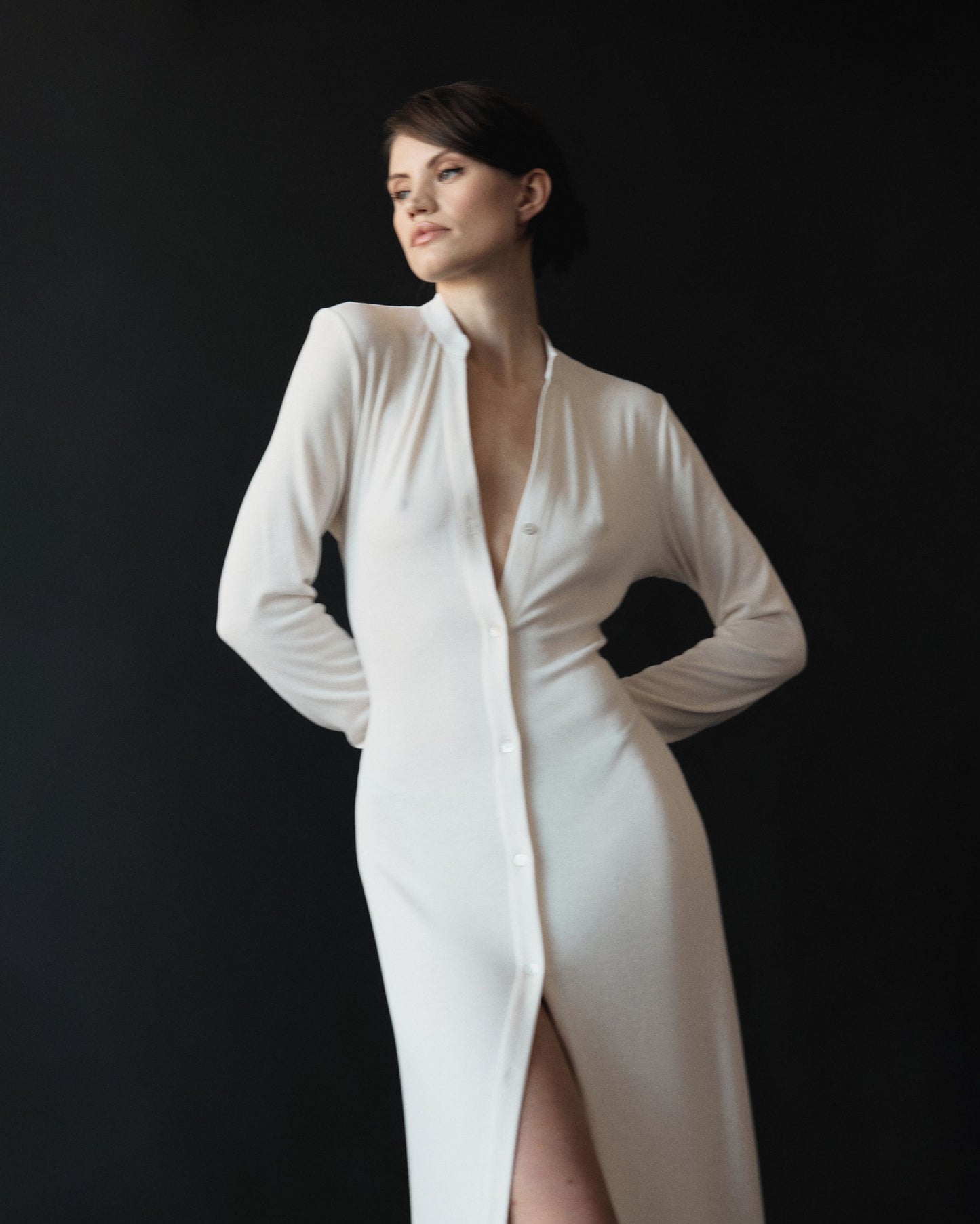 90’S CARDIGAN. WHITE