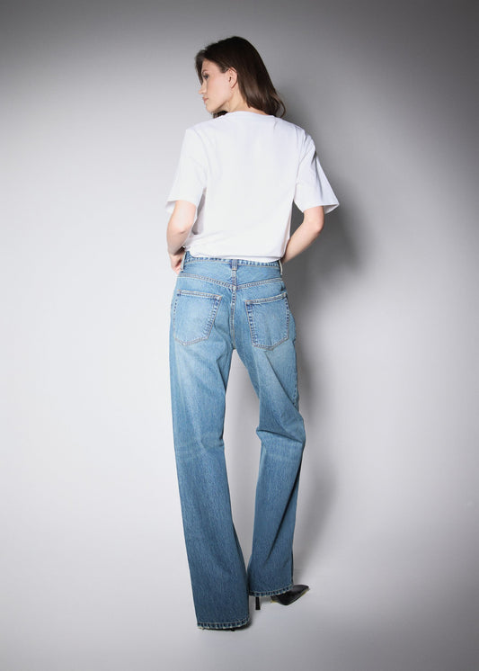 BLUE LOOSEFIT JEANS. UNISEX